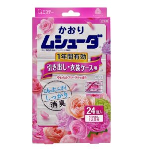 Mushuda Moth Repellent with Fragrance for Drawer - Floral (1 year valid)